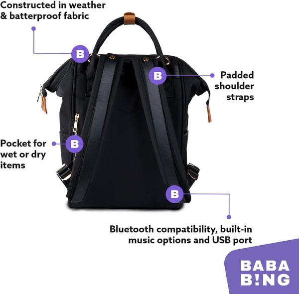 Bababing Mani Backpack Diaper Bag - CLEARANCE