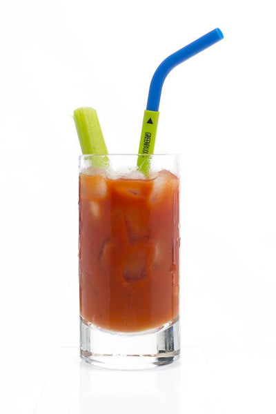 Greenpaxx Reusable Silicone Straws (4-Pack)