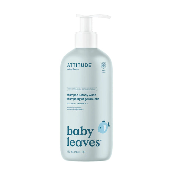 ATTITUDE 2-in-1 Baby Shampoo and Body Wash 🇨🇦