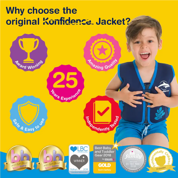 Konfidence Buoyancy Swim Vest