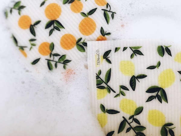 Ten and Co. Swedish Sponge Cloths - 6-Pack