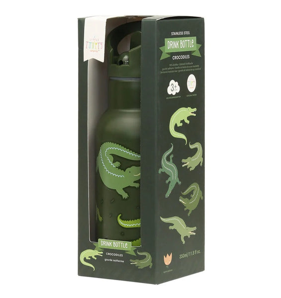A Little Lovely Company - Stainless Steel Water Bottle 350ml