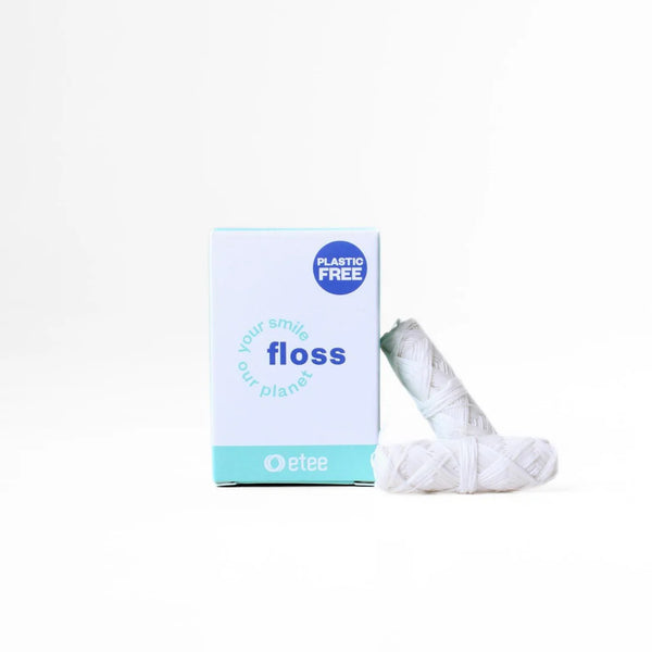 Etee Natural Mulberry Silk Dental Floss Refill Spools - Set of 2 🇨🇦