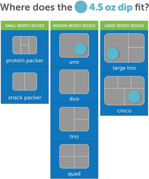 LunchBots Dips 2-Pack