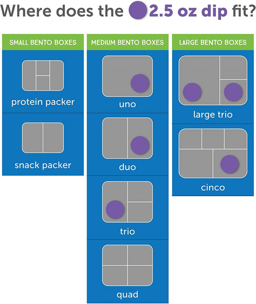 LunchBots Dips 2-Pack