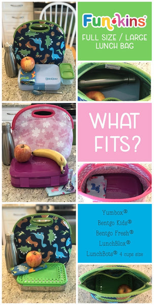 Funkins Neoprene Insulated Lunch Bags