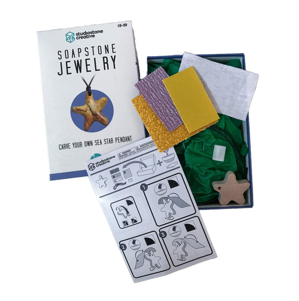 Studiostone Creative Soapstone Pendant Kits