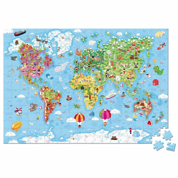 Janod World Map Puzzle