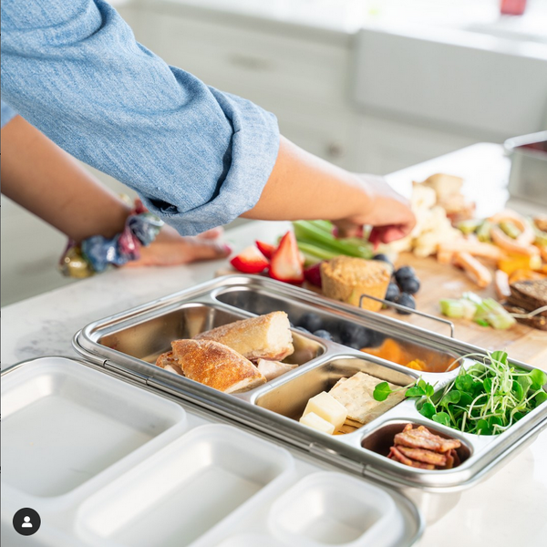 The Good Kiind - The Explorer 2.0 Leak-Resistant Stainless Steel and Silicone Bento Box