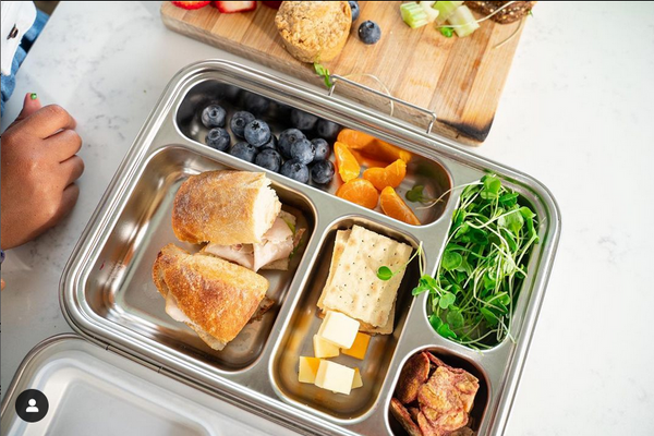 The Good Kiind - The Explorer 2.0 Leak-Resistant Stainless Steel and Silicone Bento Box