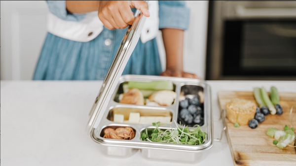 The Good Kiind - The Explorer 2.0 Leak-Resistant Stainless Steel and Silicone Bento Box