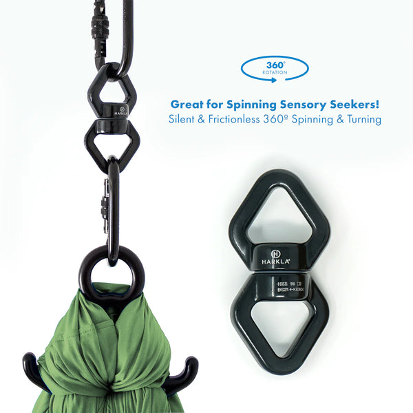 Harkla Compression Sensory Swing with Swivel