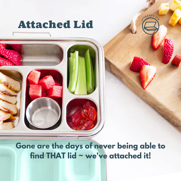 The Good Kiind - The Explorer 2.0 Leak-Resistant Stainless Steel and Silicone Bento Box
