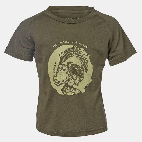 Isbjorn Ocean Merino Wool Blend Tee