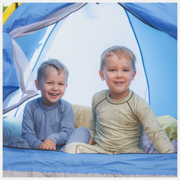 Isbjorn Polar Bear Bamboo Base Layer Set - 2 to 8 Years