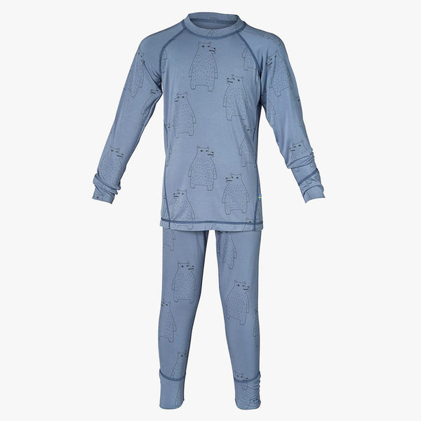 Isbjorn Polar Bear Bamboo Base Layer Set | 2 to 8 Years