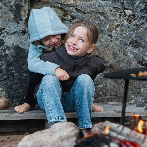 Isbjorn Shaun Wool Blend Outdoor Hoodie | 1 to 16 Years - GB2