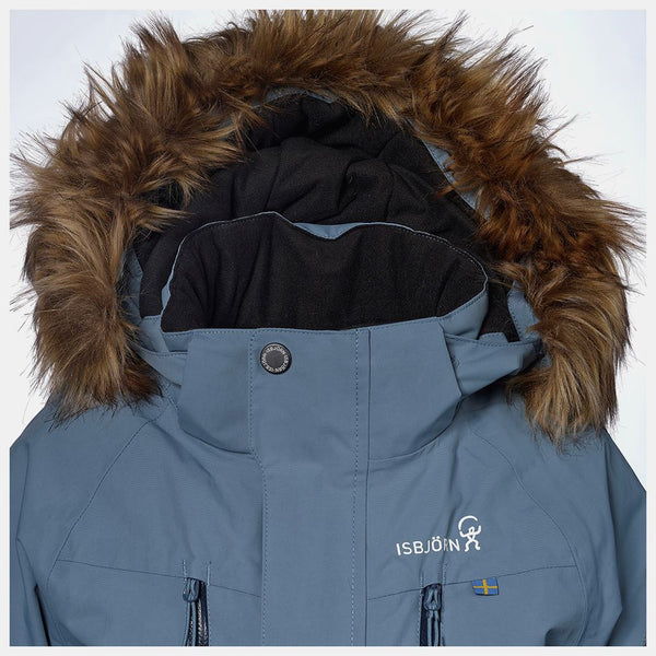 Isbjorn Snowball Waterproof Winter Jacket with Removable Faux Fur | 5 to 8 Years
