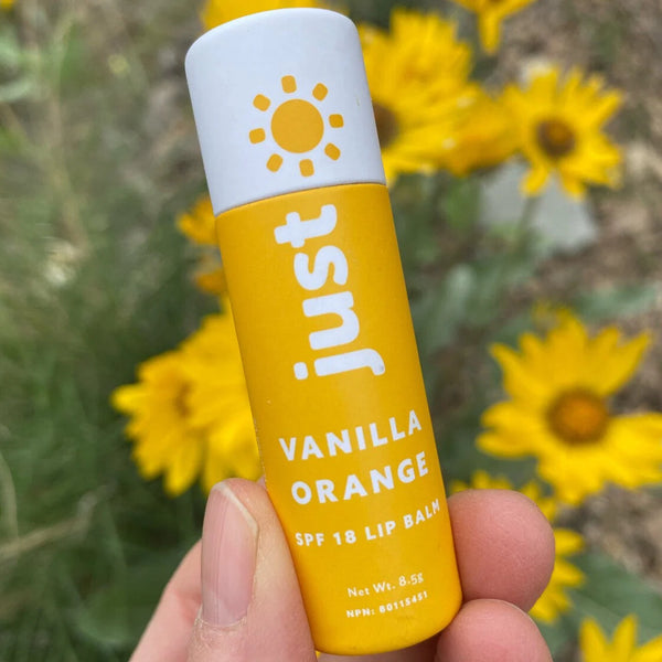 Just Sun Mineral Sunscreen - Orange Vanilla Lip Balm 18SPF 🇨🇦