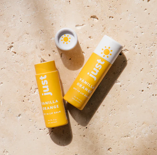 Just Sun Mineral Sunscreen - Orange Vanilla Lip Balm 18SPF 🇨🇦