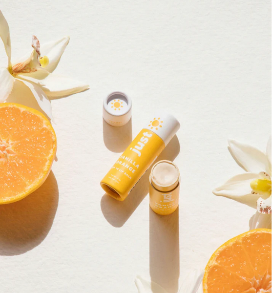 Just Sun Mineral Sunscreen - Orange Vanilla Lip Balm 18SPF 🇨🇦