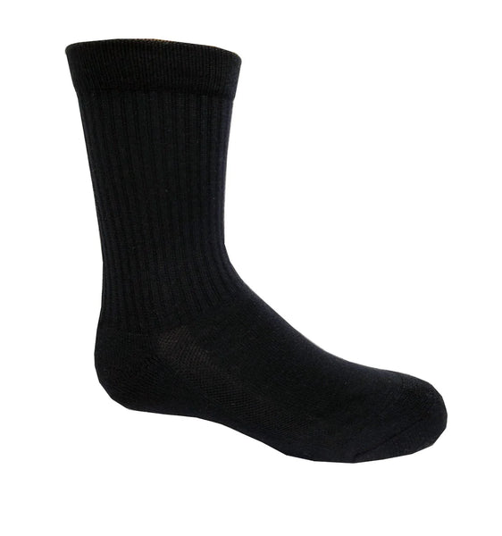 J.B. Fields Premium Athletic Bamboo Sport Crew Socks - 3-Pack