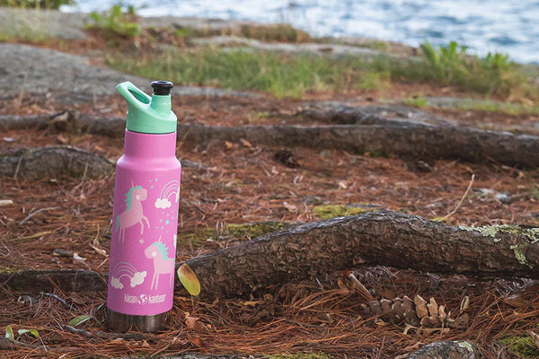 Klean Kanteen Kids 12oz Insulated Water Bottle with Sports Cap