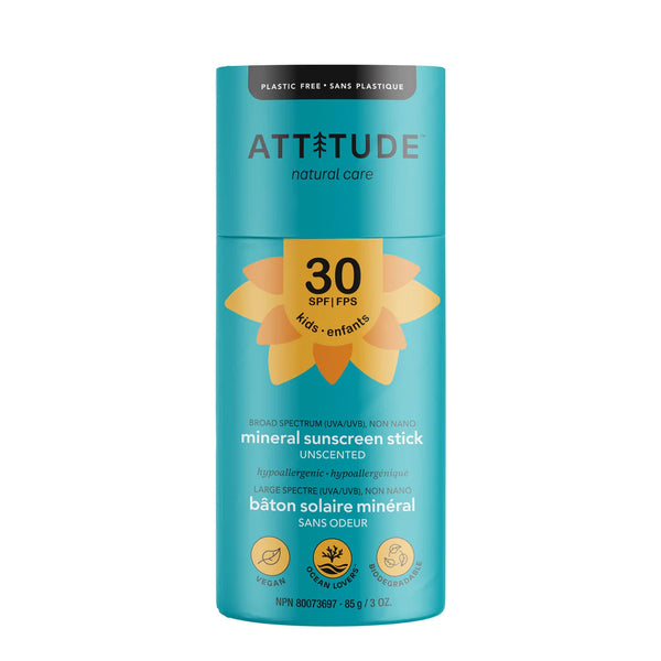 Attitude Mineral Sunscreen Stick - Kids