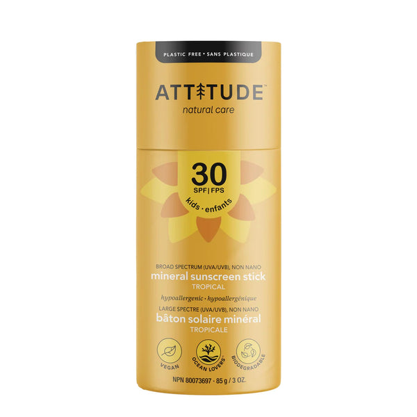 Attitude Mineral Sunscreen Stick - Kids