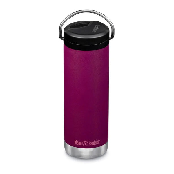 Klean Kanteen Insulated 16oz Water Bottle with Twist Straw Cap