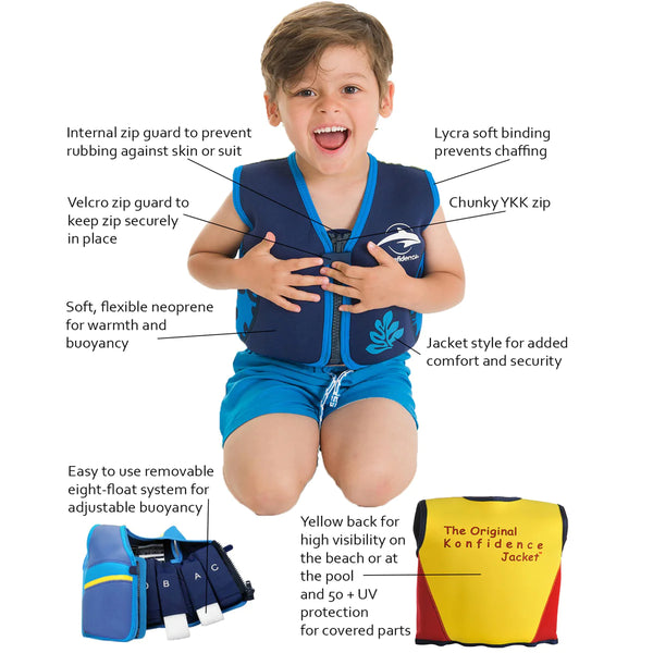 Konfidence Buoyancy Swim Vest