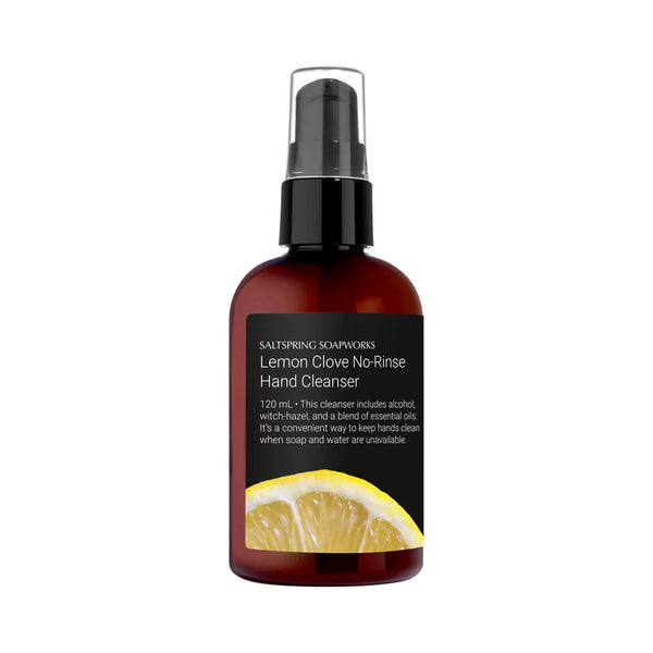 Saltspring Soapworks Lemon Clove No-Rinse Hand Cleanser 🇨🇦