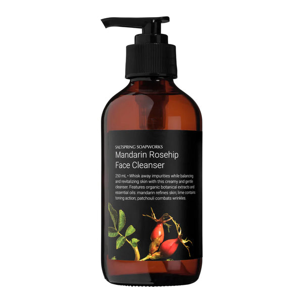 Saltspring Soapworks Mandarin Rosehip Face Cleanser  🇨🇦