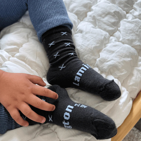 Lamington Merino Wool Crew Socks - Child