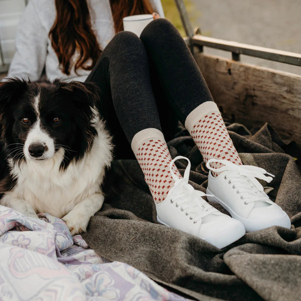 Lamington Merino Wool Crew Socks - Women