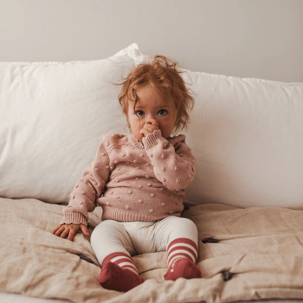 Lamington Merino Wool Crew Socks - Baby