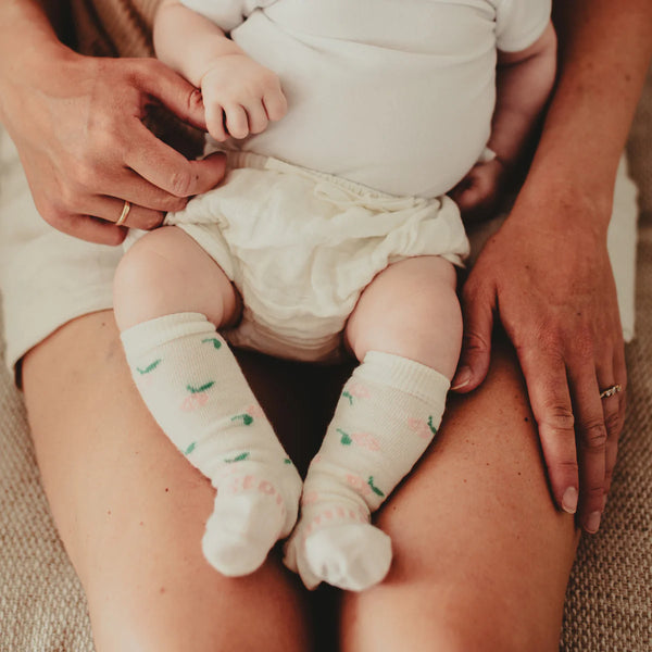 Lamington Merino Wool Knee High-Socks - Baby