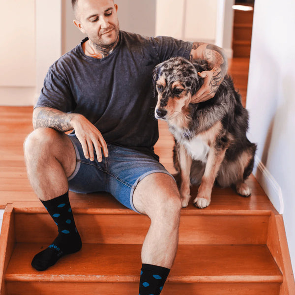 Lamington Merino Wool Crew Socks - Men