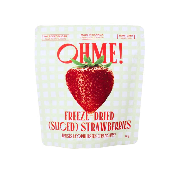 OHME Freeze Dried Fruit Snacks - Carton of 8 🇨🇦