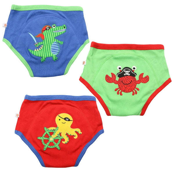 Zoocchini Organic Cotton Training Pants - Set of 3