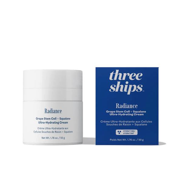 Three Ships Radiance Grape Stem Cell + Squalane Ultra-Hydrating Cream - HYDRATING 🇨🇦
