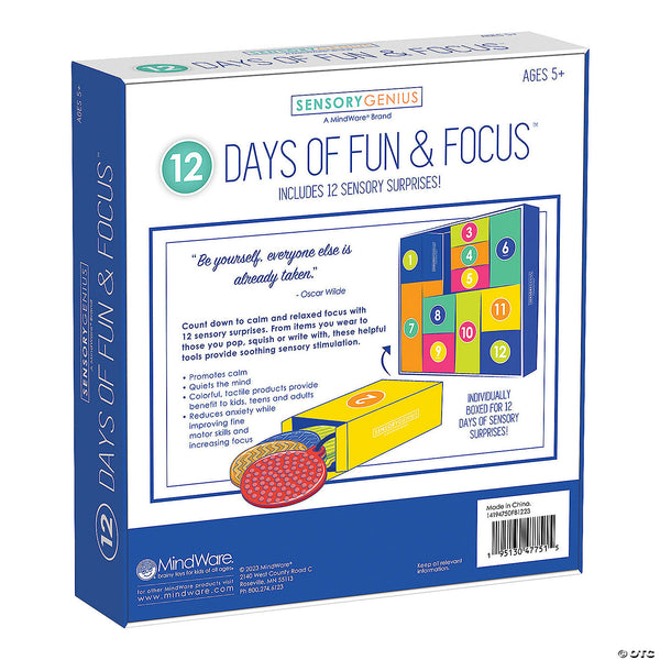 Sensory Genius 12 Days of Fun & Focus
