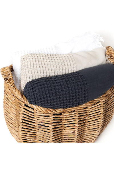 Tofino Towel - The Breeze Luxe Waffle Turkish Cotton Bed Cover  🇨🇦