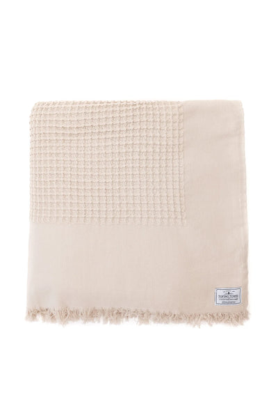 Tofino Towel - The Breeze Luxe Waffle Turkish Cotton Bed Cover  🇨🇦