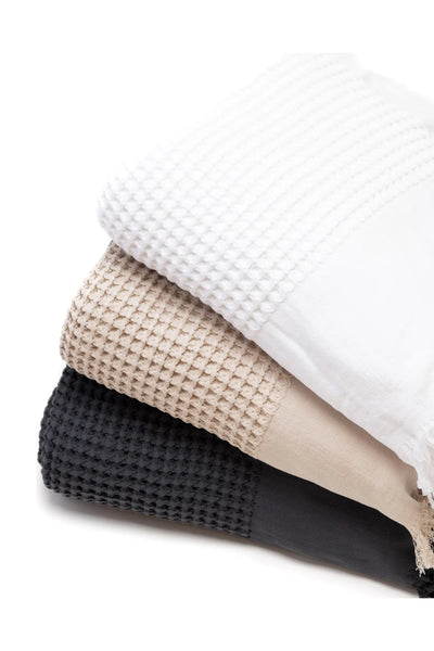 Tofino Towel - The Breeze Luxe Waffle Turkish Cotton Bed Cover  🇨🇦