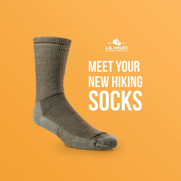 J.B. Fields Hiker GX Merino Wool Sock - Adult 🇨🇦