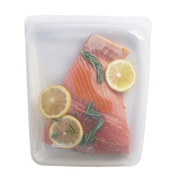 Stasher Reusable Half-Gallon Bags - 6-Pack