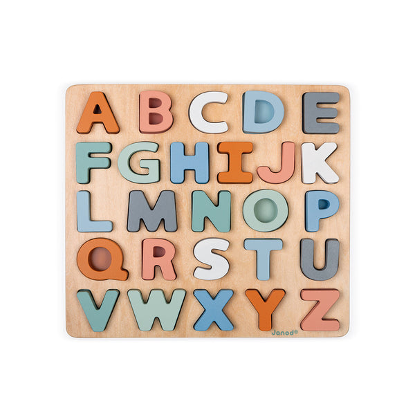 Janod Wood Alphabet Puzzle