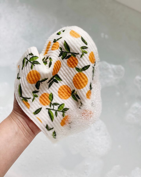 Ten and Co. Swedish Sponge Cloths - 5 Pack Winter Fruit