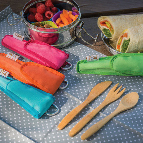 To Go Ware Bamboo Cutlery Sets - Kids & Adults